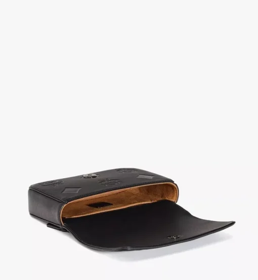 Aren Camera Bag In Maxi Monogram Leather