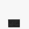 Aren Card Case In Embossed Monogram Leather