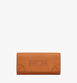 Aren Continental Wallet In Spanish Calf Leather