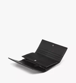 Aren Continental Wallet In Embossed Monogram Leather