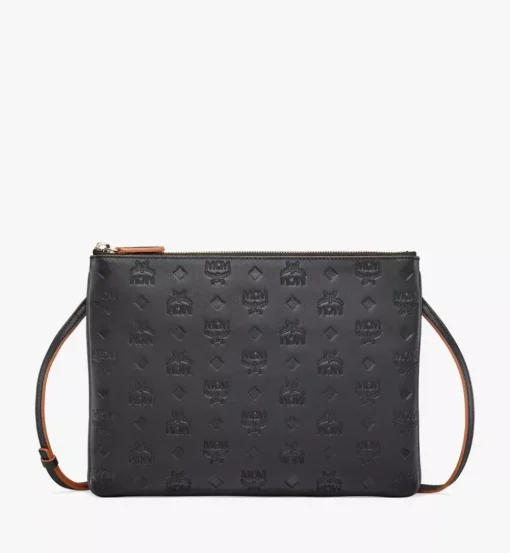 Aren Crossbody Pouch In Monogram Leather