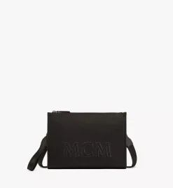 Aren Crossbody Pouch In Spanish Calf Leather