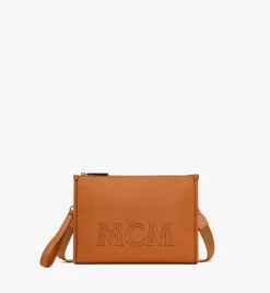 Aren Crossbody Pouch In Spanish Calf Leather