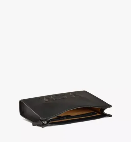 Aren Crossbody Pouch In Spanish Calf Leather