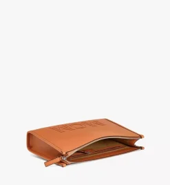 Aren Crossbody Pouch In Spanish Calf Leather