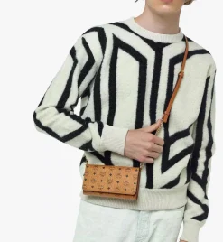 Aren Crossbody Wallet In Visetos