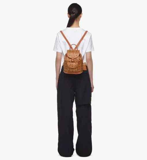 Aren Drawstring Backpack In Visetos