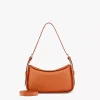 Aren Flap Hobo In Embossed Monogram Leather