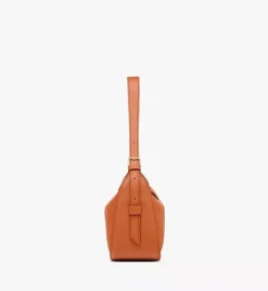 Aren Flap Hobo In Embossed Monogram Leather
