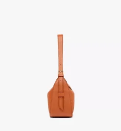 Aren Flap Hobo In Embossed Monogram Leather