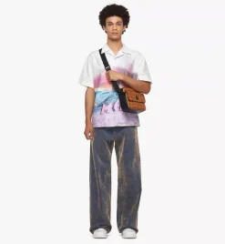 Aren Messenger Bag In Visetos