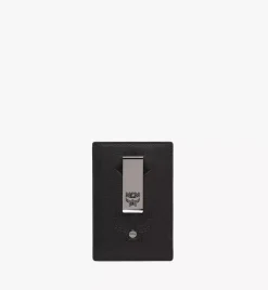 Aren Money Clip Card Case In Maxi Monogram Leather