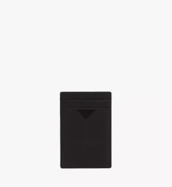 Aren Money Clip Card Case In Maxi Monogram Leather
