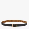 Aren Reversible Belt 1.3" In Embossed Monogram Leather
