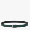 Aren Reversible Belt 1.3" In Embossed Monogram Leather