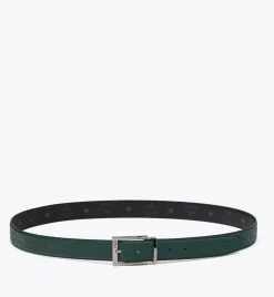 Aren Reversible Belt 1.3" In Embossed Monogram Leather