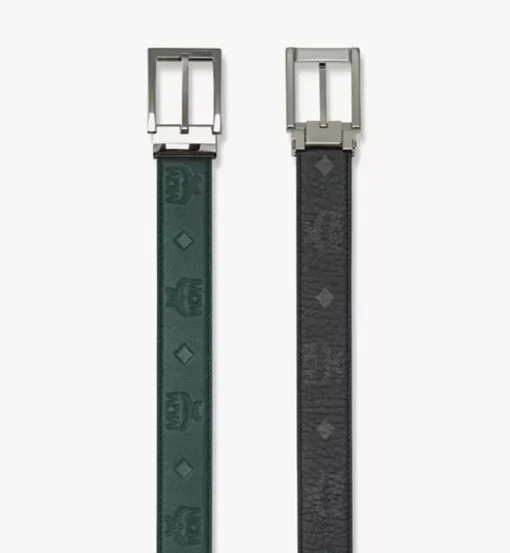 Aren Reversible Belt 1.3" In Embossed Monogram Leather