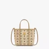 Aren Top-Zip Shopper In Visetos