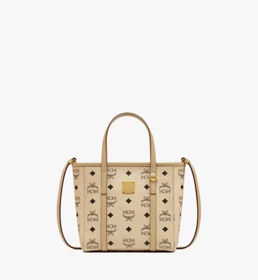 Aren Top-Zip Shopper In Visetos
