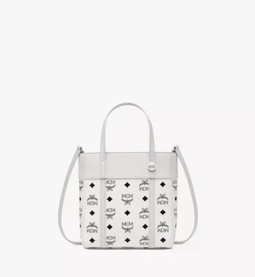 Aren Top-Zip Shopper In Visetos Leather Mix