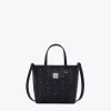 Aren Top-Zip Shopper In Visetos