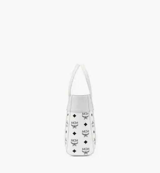 Aren Top-Zip Shopper In Visetos Leather Mix