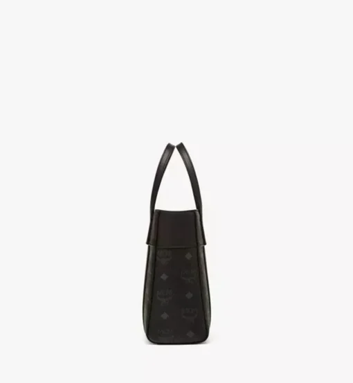 Aren Top-Zip Shopper In Visetos Leather Mix