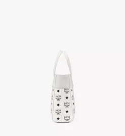 Aren Top-Zip Shopper In Visetos Leather Mix