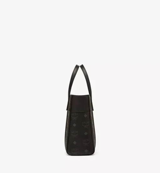 Aren Top-Zip Shopper In Visetos Leather Mix