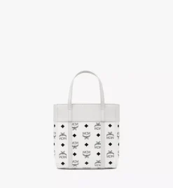 Aren Top-Zip Shopper In Visetos Leather Mix