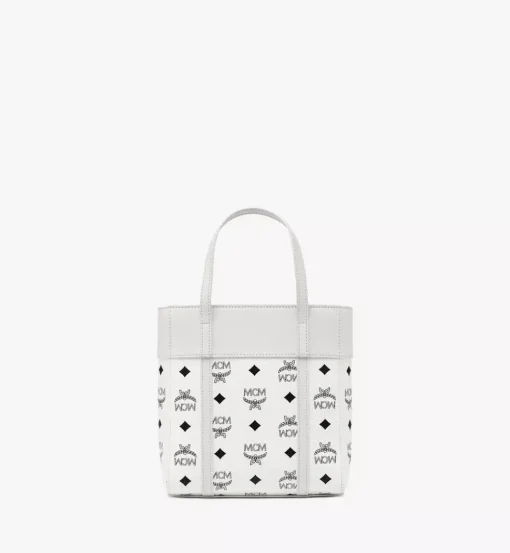 Aren Top-Zip Shopper In Visetos Leather Mix