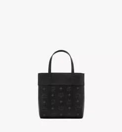 Aren Top-Zip Shopper In Visetos Leather Mix