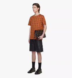 Aren Wristlet Zip Pouch In Maxi Visetos