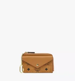 Aren Zip Around Card Case In Visetos