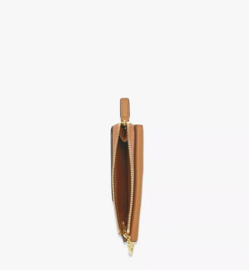 Aren Zip Around Card Case In Visetos