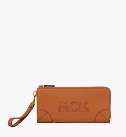 Aren Zip Around Wallet In Spanish Calf Leather