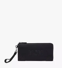 Aren Zip Around Wallet In Spanish Calf Leather