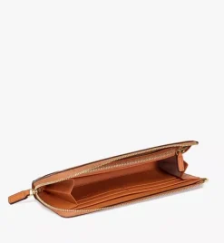 Aren Zip Around Wallet In Spanish Calf Leather