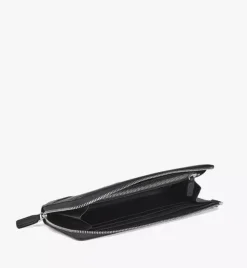 Aren Zip Around Wallet In Spanish Calf Leather