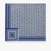 Bi-Color Monogram Jacquard Shawl