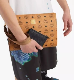 Bifold Zip Card Wallet In Visetos Original