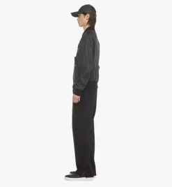 Bomber Jacket In Lauretos Denim Jacquard