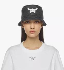 Bucket Hat In Lauretos Denim Jacquard