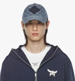 Classic Cap In Lauretos Denim Jacquard
