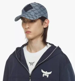 Classic Cap In Lauretos Denim Jacquard