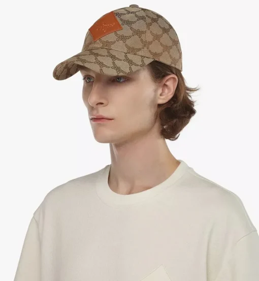 Classic Cap In Lauretos Denim Jacquard