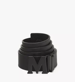 Claus M Reversible Belt 1.75" In Embossed Monogram Leather