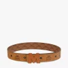Claus M Reversible Monogram Belt 1.5"