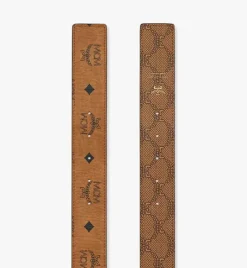 Claus M Reversible Monogram Belt 1.5