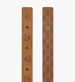 Claus M Reversible Monogram Belt 1.5